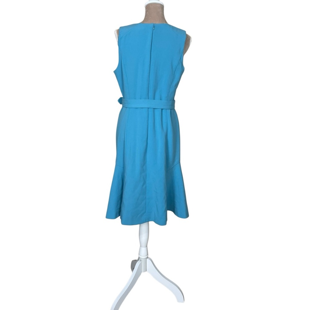 White House Black Market “Oasis” A-Line Belted Dress - Picture 5 of 13
